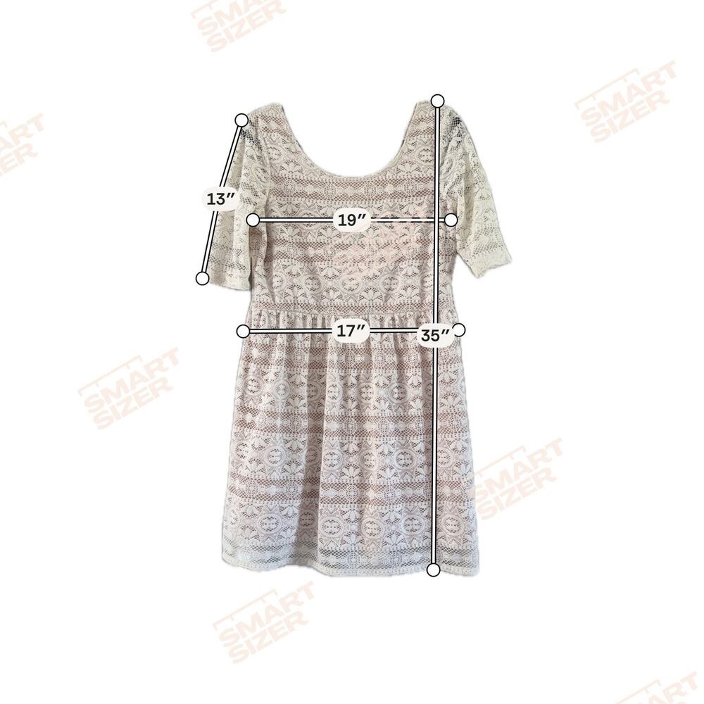 Lace Dress By Charlotte Russe Size Large - Picture 5 of 5